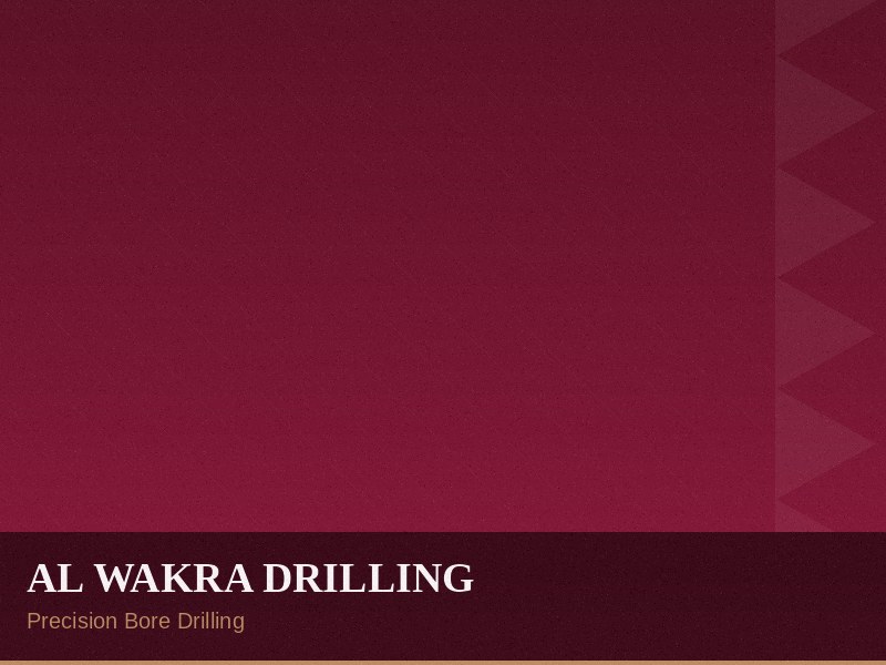Al Wakra Agricultural Drilling – TECXQA