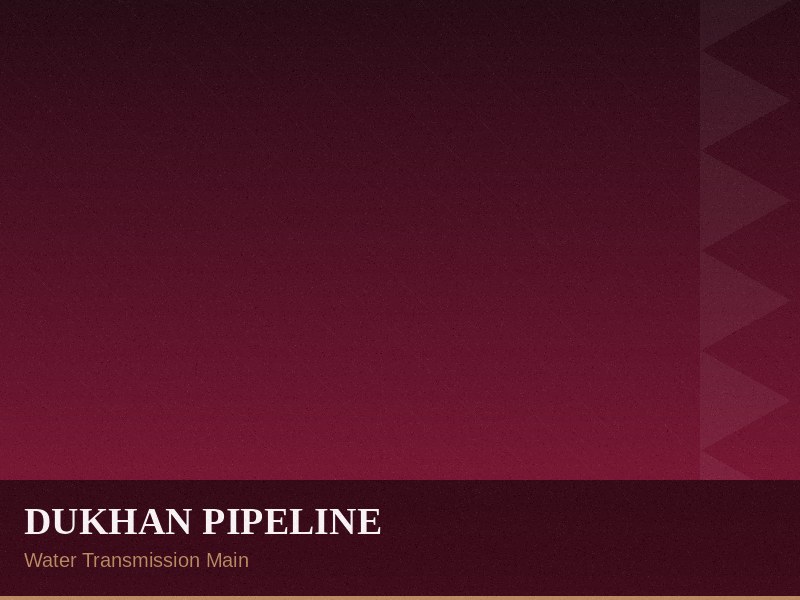 Dukhan Highway Pipeline – TECXQA