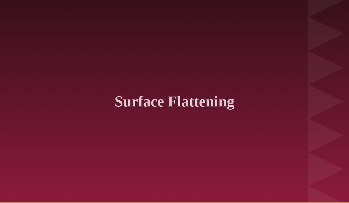 Surface flattening service Qatar – TECXQA